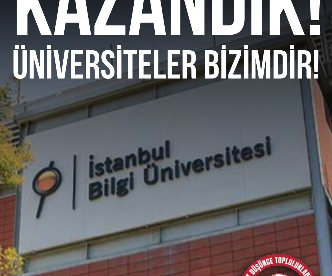KAZANDIK! ÜNİVERSİTELER BİZİMDİR!