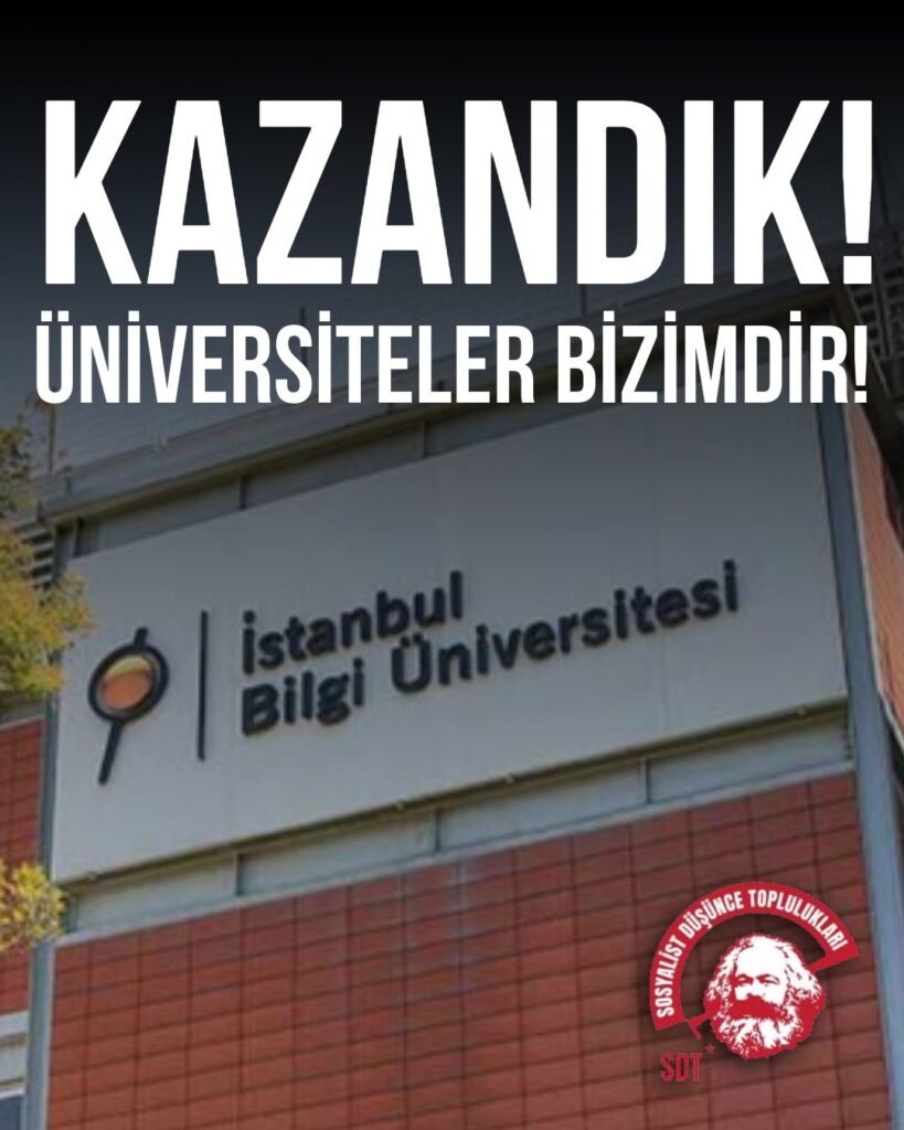 KAZANDIK! ÜNİVERSİTELER BİZİMDİR!