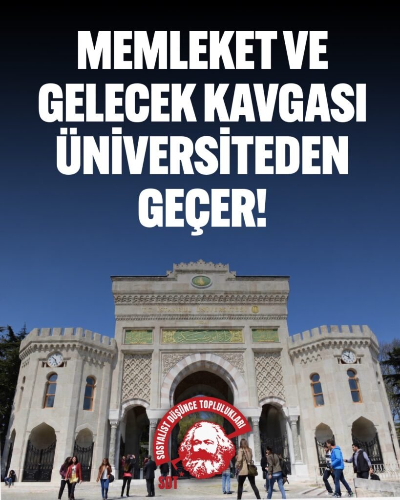 MEMLEKET VE GELECEK KAVGASI ÜNİVERSİTEDEN GEÇER!